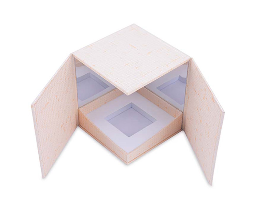 White Perfume Box with Insert