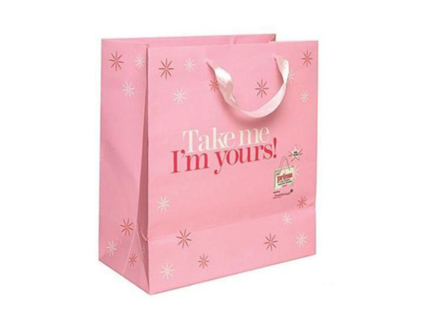 Cute Pink Shopping Bags