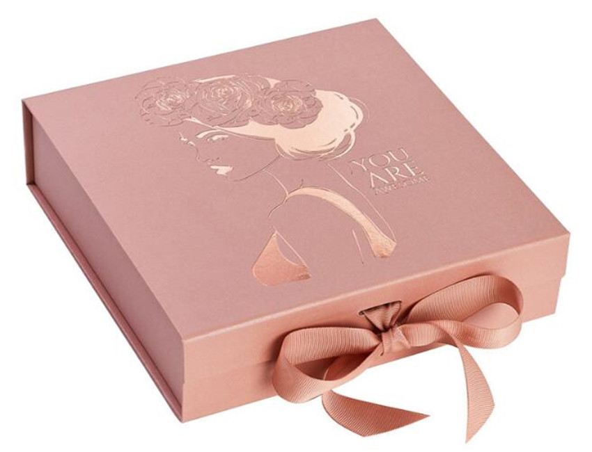 Pink Ribbon Gift Box