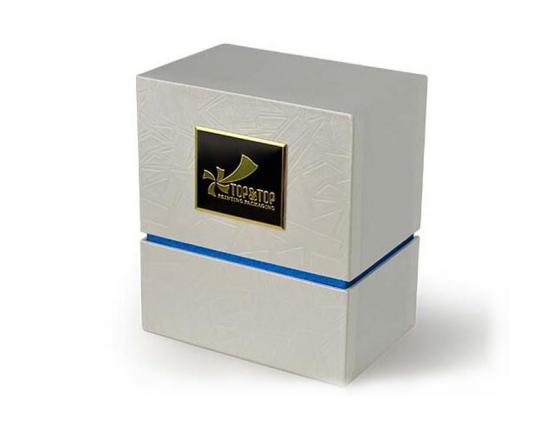 ausgefallene quadratische Parfümpapierbox